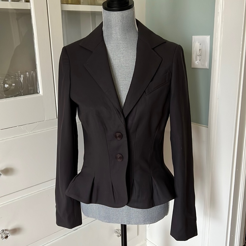 Bill Blass Dark Charcoal Blazer